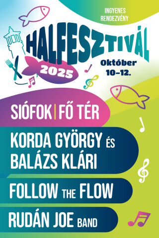 XII. Halfesztivál Siófok október 10-12.