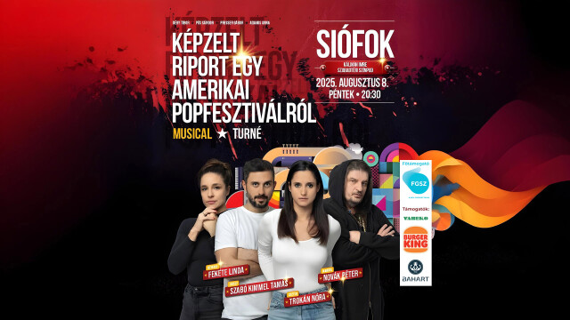 Déry Tibor, Pós Sándor, Presser Gábor, Adamis Anna: Képzelt riport egy amerikai popfesztiválról - Pannon Várszínház
