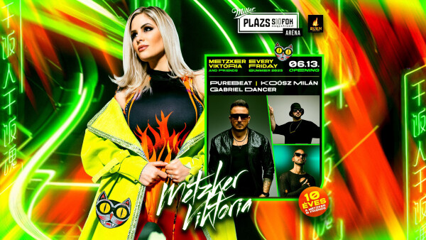 Metzker Viktória & Friends w/ Purebeat, Koósz Milán, Gabriel Dancer / Plázs Siófok / 2025.06.13.