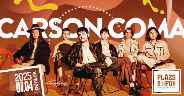 Carson Coma / Plázs Siófok / 2025.07.04.