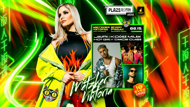 Metzker Viktória & Friends w/ Jauri, Hot Girly Dance Class, Koósz Milán / Plázs Siófok / 2025.08.15.