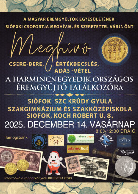 34. Éremgyűjtő találkozó