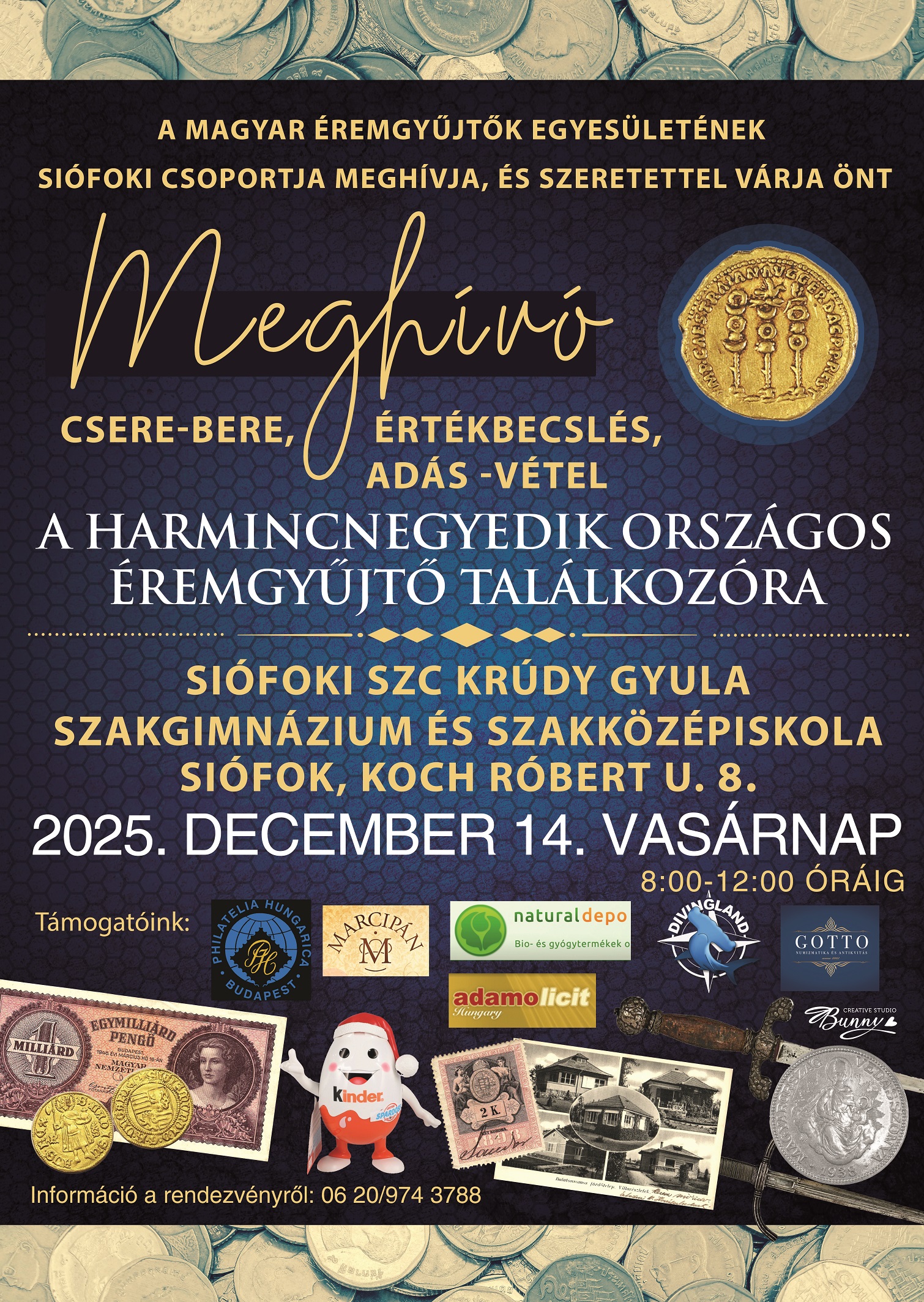 34. Éremgyűjtő találkozó