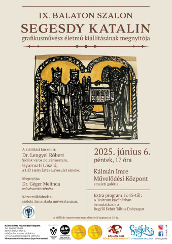 Retrospektive Ausstellung der Grafikkünstlerin Katalin Segesdy