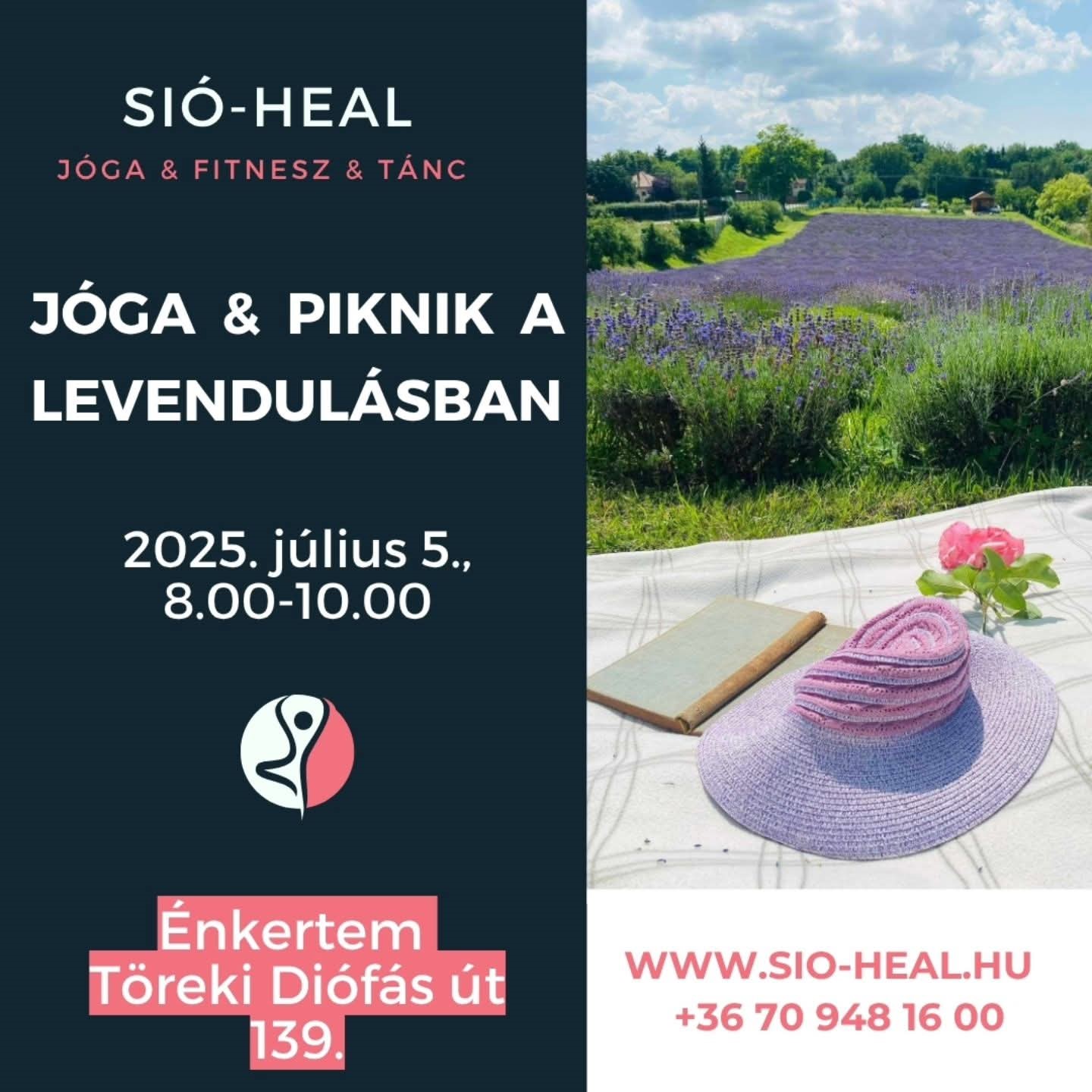 YOGA & PICKNICK IM LAVENDELFELD