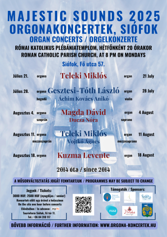 Majestic Sounds Orgonakonzerte 2025