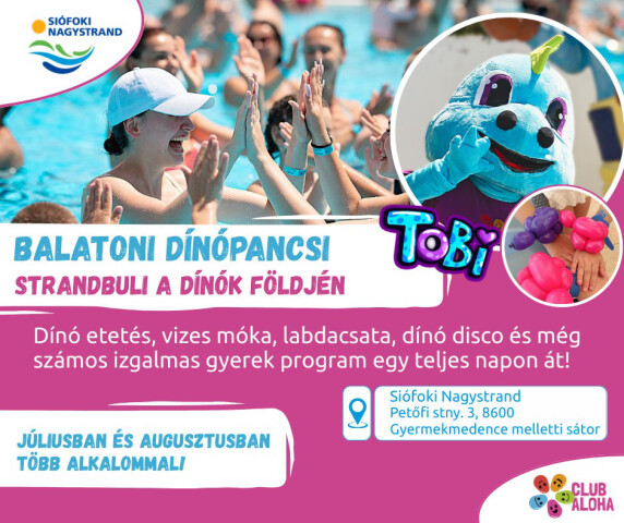 Balatoni dinópancsi!