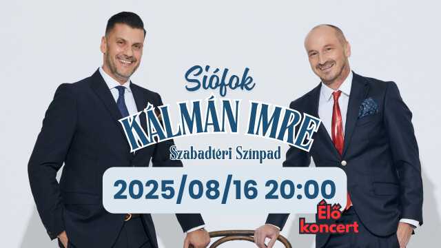 ELMARAD!!!! Kökény Attila - Rakonczai Viktor: "Ha újra látlak" - élő koncert