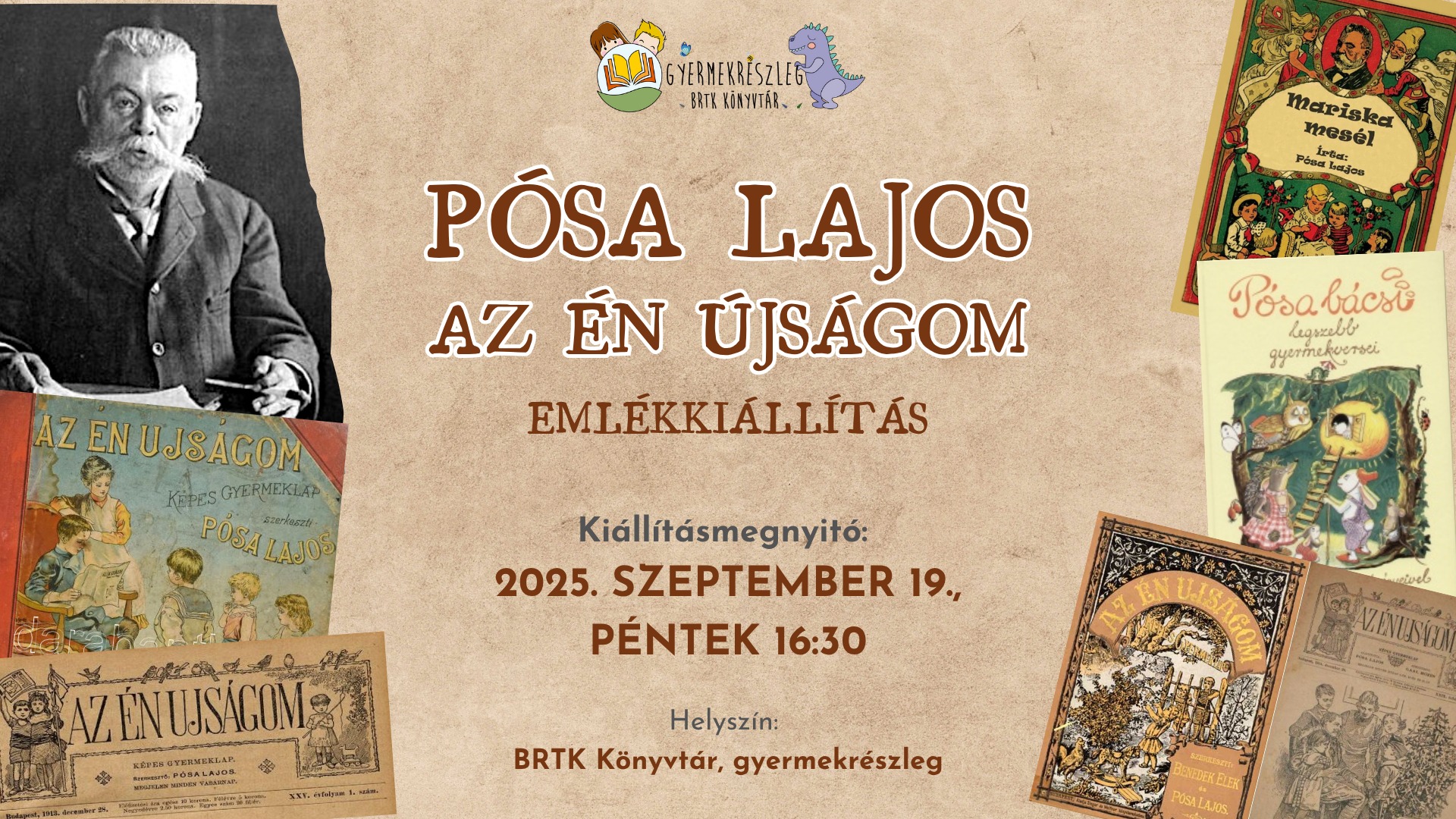Pósa Lajos: Az én újságom - emlékkiállítás megnyitó