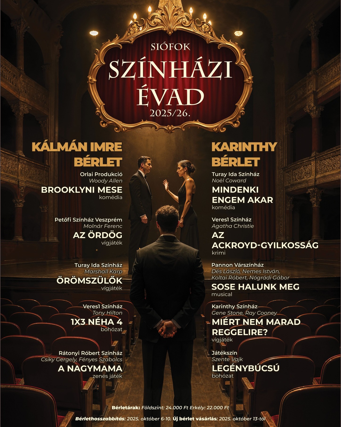 Siófoki Színházi Évad 2025/26.