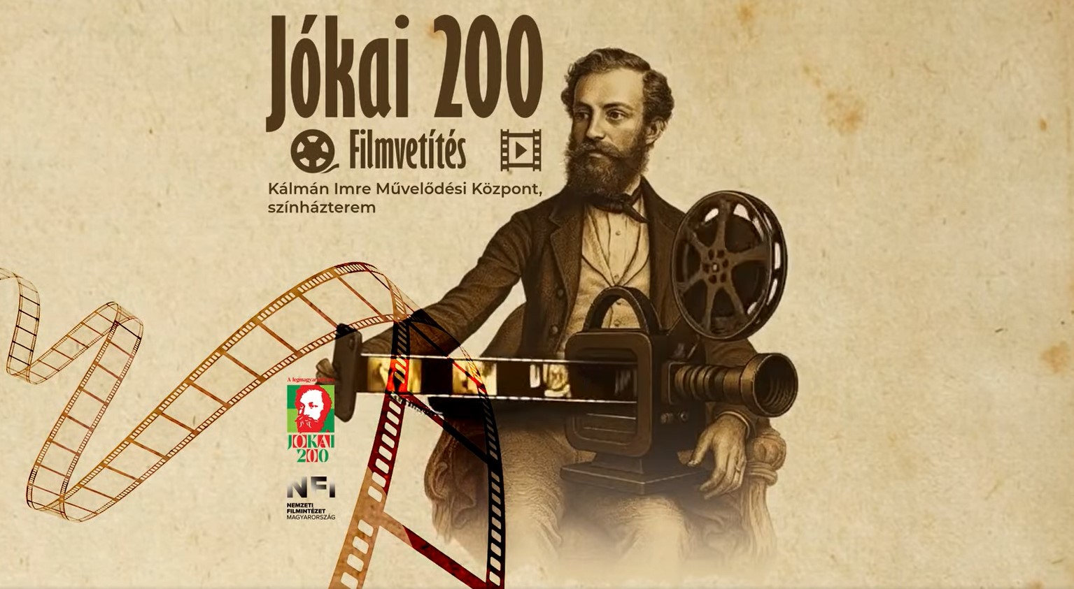 Jókai 200 Filmvetítés