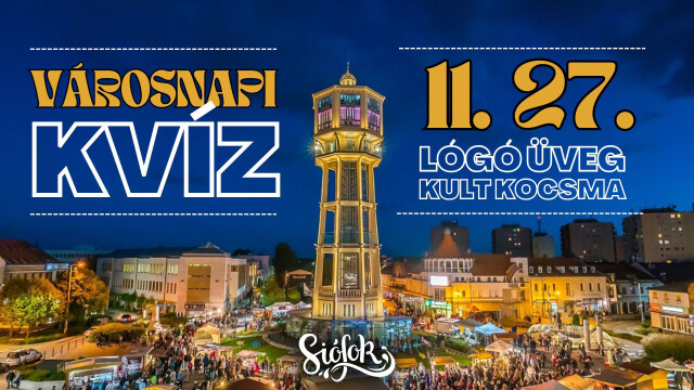 Városnapi Siófok-kvíz a Lógó Üvegben