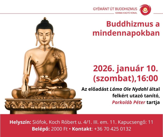 Buddhizmus a mindennapokban