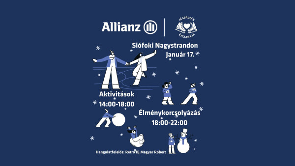 Allianz Jégpályák Éjszakája a Siófoki Nagystrandon