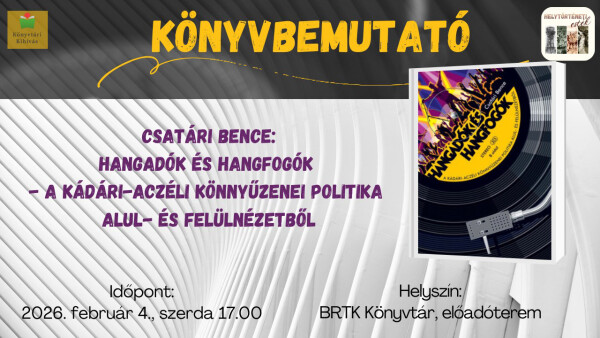 Csatári Bence: Hangadók és hangfogók