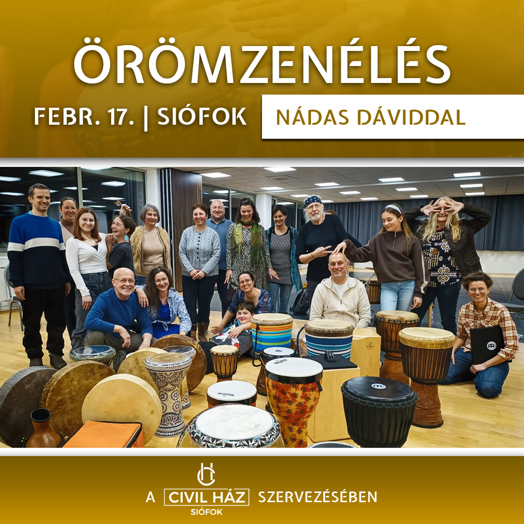 Örömzenélés Siófokon