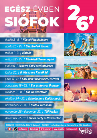 Egész évben Siófok!
