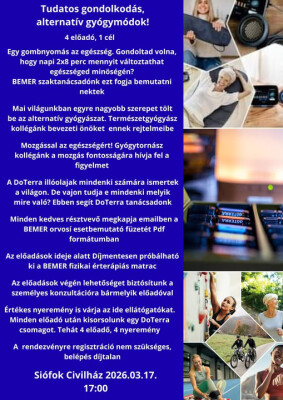 Tudatos gondolkodás, alternatív gyógymódok