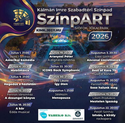 SZÍNPART 2026
