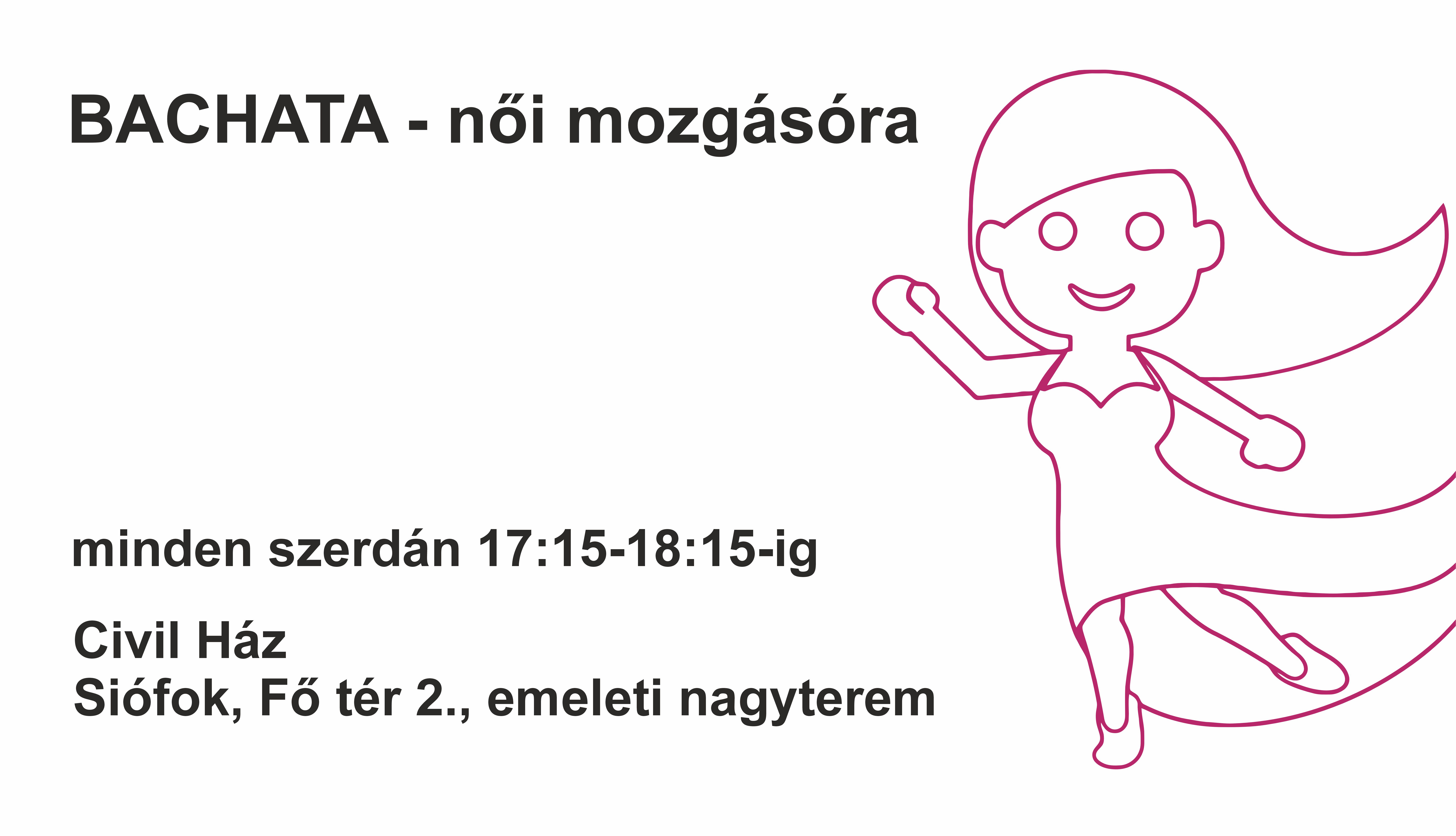 Bachata - női mozgásóra