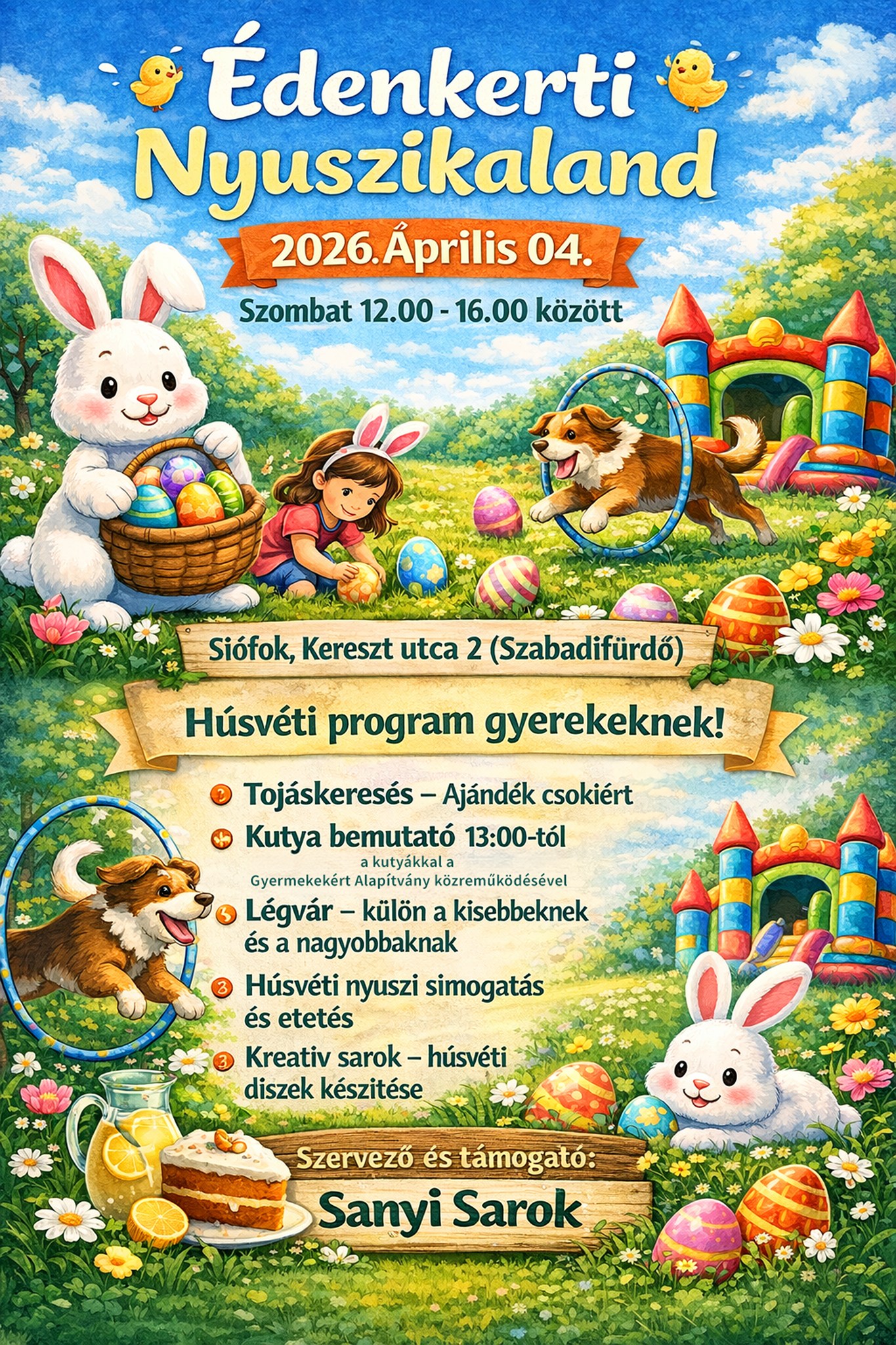 Édenkerti Nyuszikaland Siófokon!*