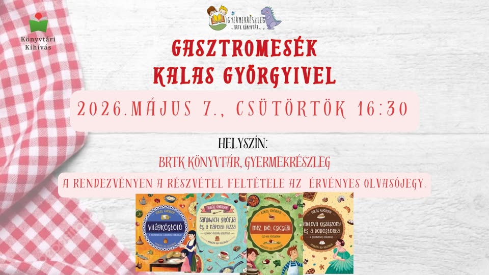 GASZTROMESÉK KALAS GYÖRGYIVEL🍛
