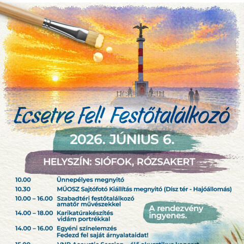 Ecsetre fel! - Festőtalálkozó
