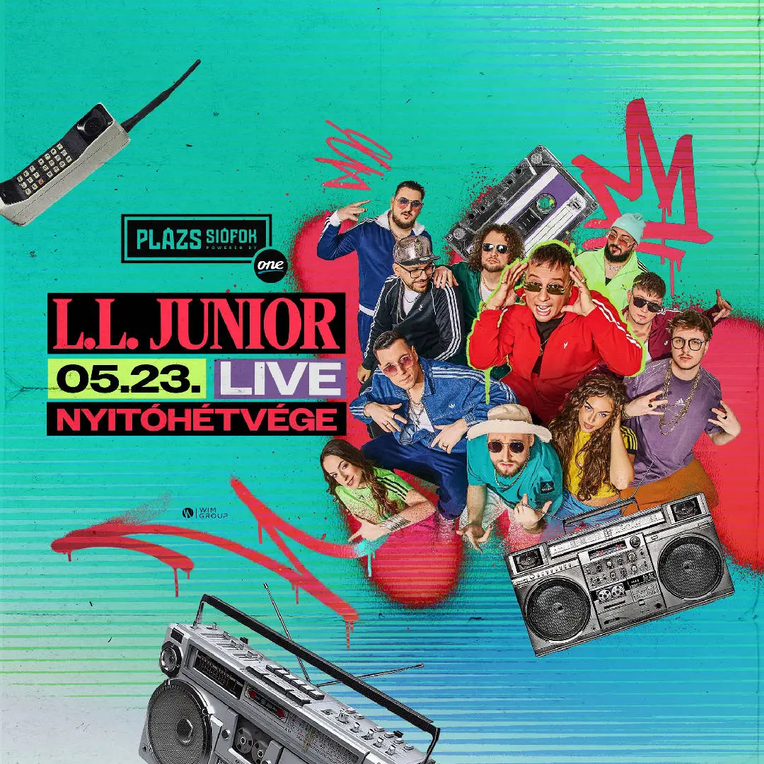 L.L. JUNIOR (LIVE) / Plázs Siófok / 2026.05.23.
