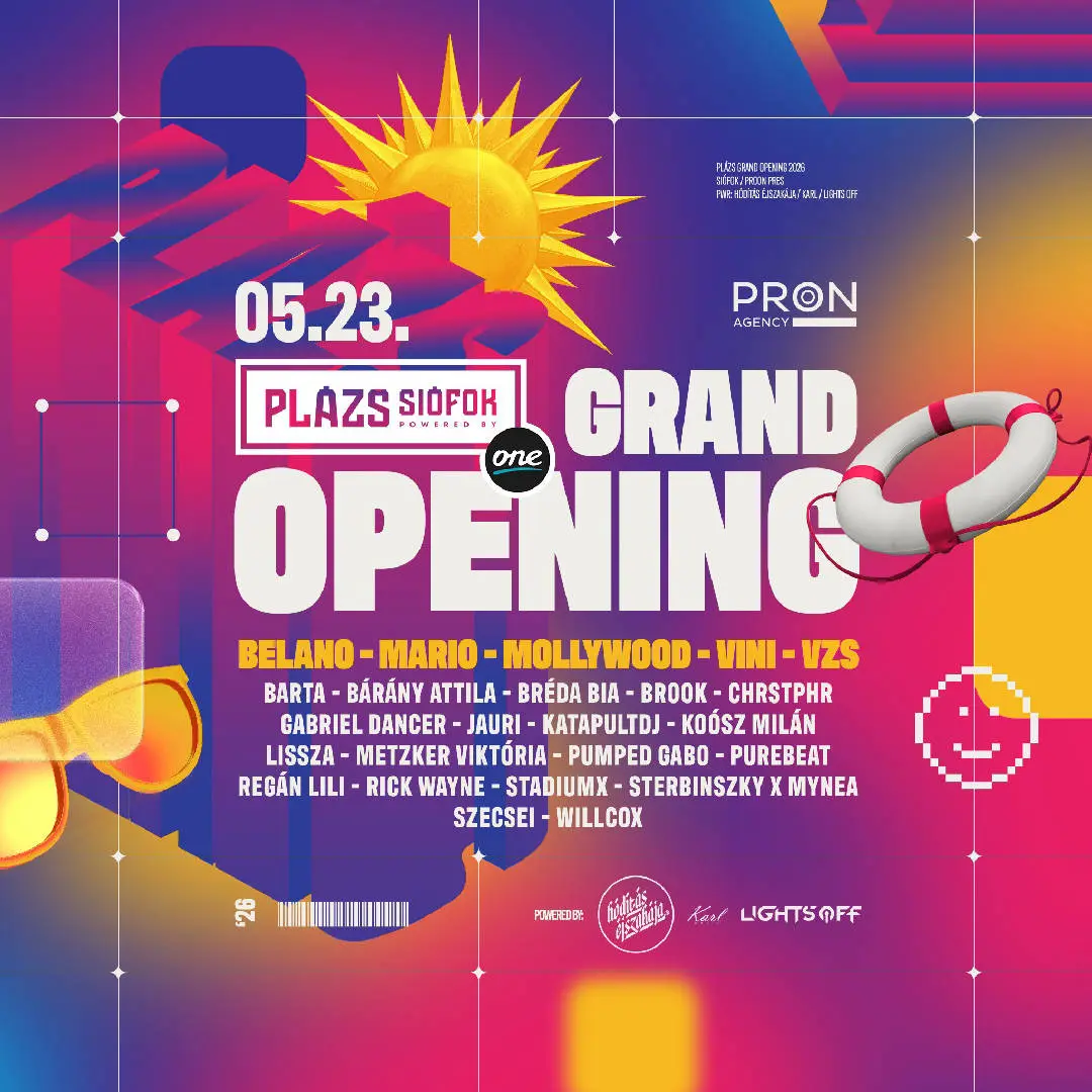 PLÁZS Grand Opening / 2026.05.23.