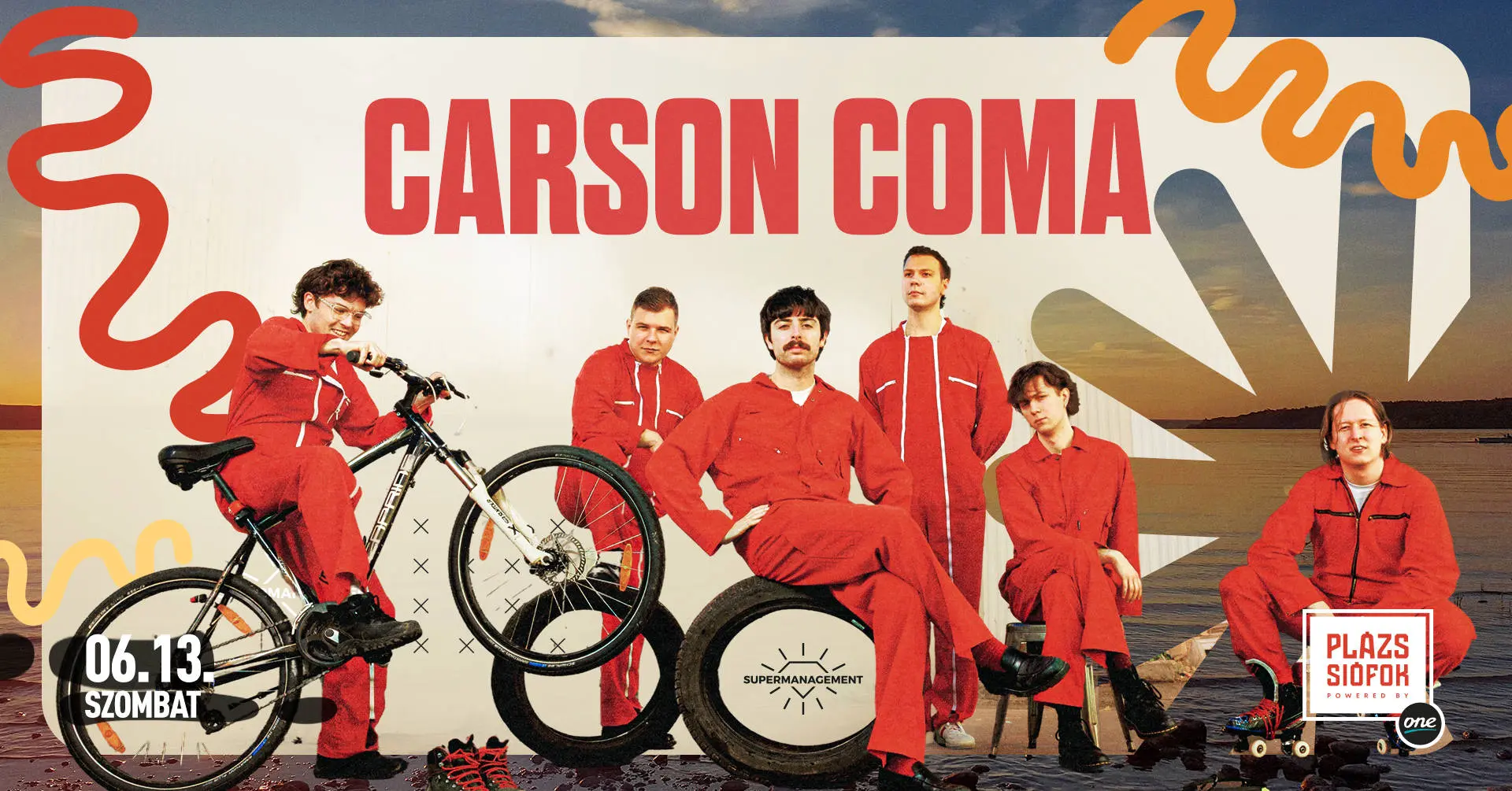 Carson Coma / Plázs Siófok / 2026.06.13.