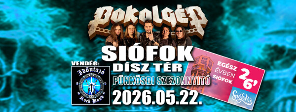Időutazó Rock Band és Pokolgép koncert
