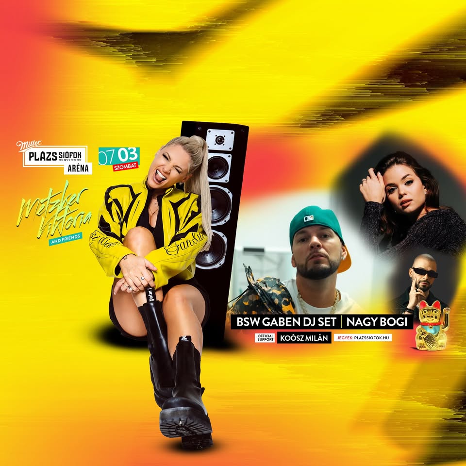 Metzker & Friends w/BSW Gaben DJ set, Nagy Bogi, Koósz Milán / Plázs Siófok / 2026.07.03.