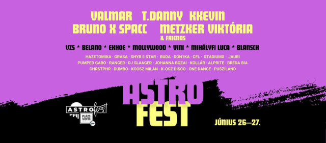 AstroFest / Plázs Siófok / 2026.06.26-27.