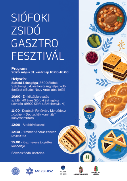 Siófoki zsidó gasztro fesztivál