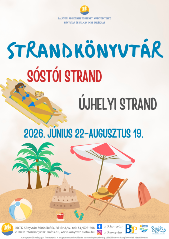 Strandkönyvtár - Sóstói és újhelyi strandon