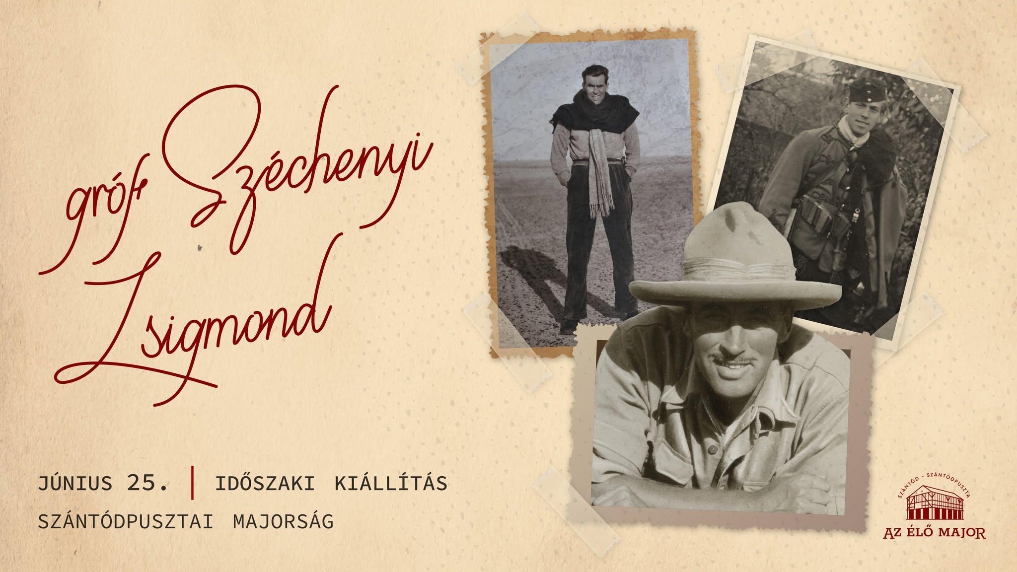 Gróf Széchenyi Zsigmond időszaki kiállításának ünnepélyes megnyitója