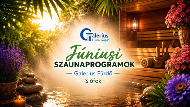 Zöld Csend - Júniusi szaunaprogramok a Galerius Fürdőben