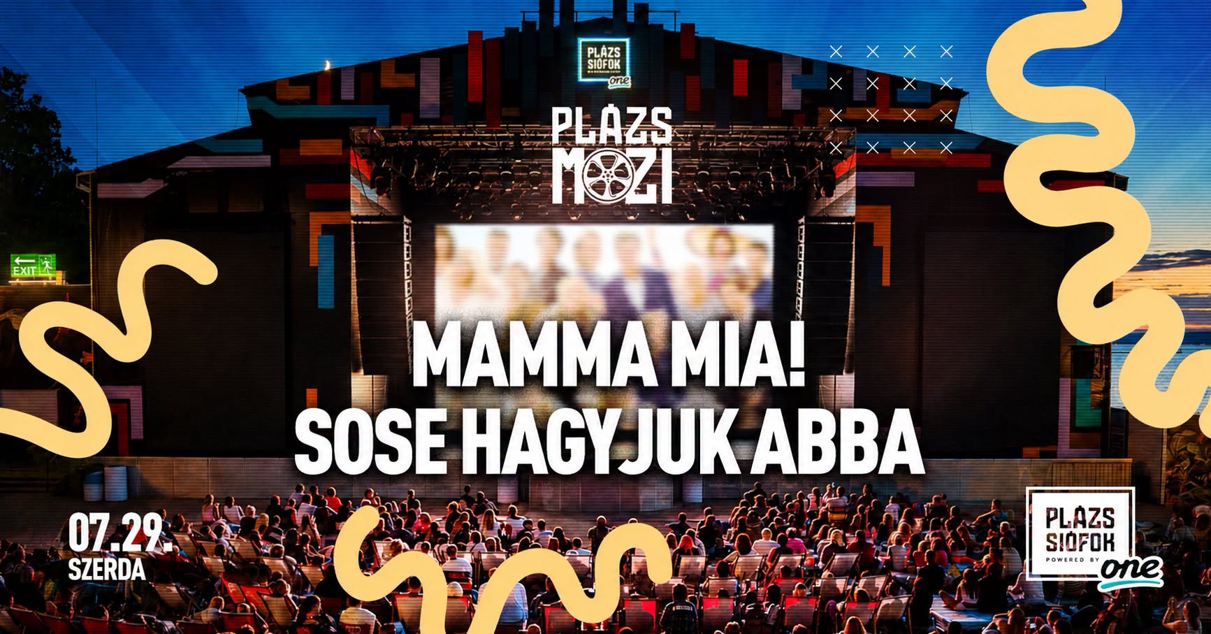 Plázs Mozi 07.29. / Mamma Mia! Sose hagyjuk abba