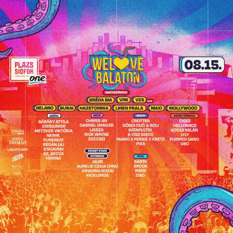 12. WeLove Balaton Festival // PLÁZS, Siófok