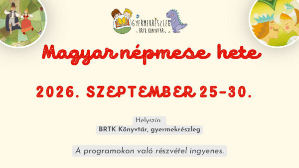 A MAGYAR NÉPMESE HETE
