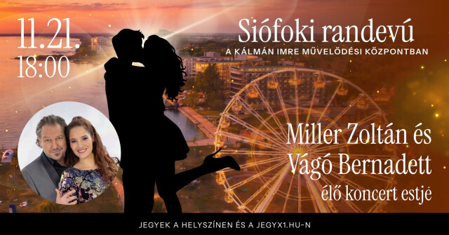 Miller Zoltán és Vágó Bernadett élő koncertestje