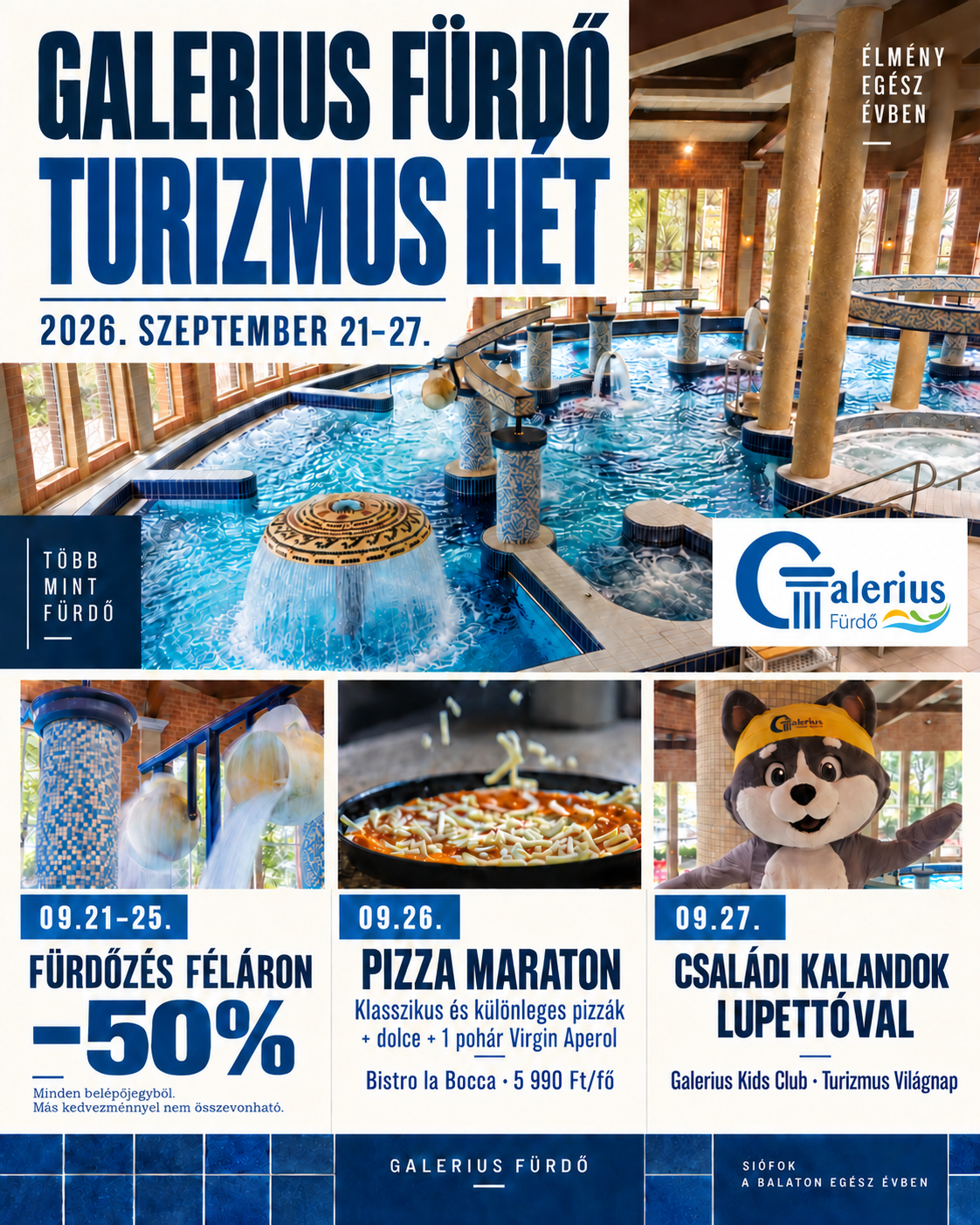 Turizmus hét a Galerius Fürdőben