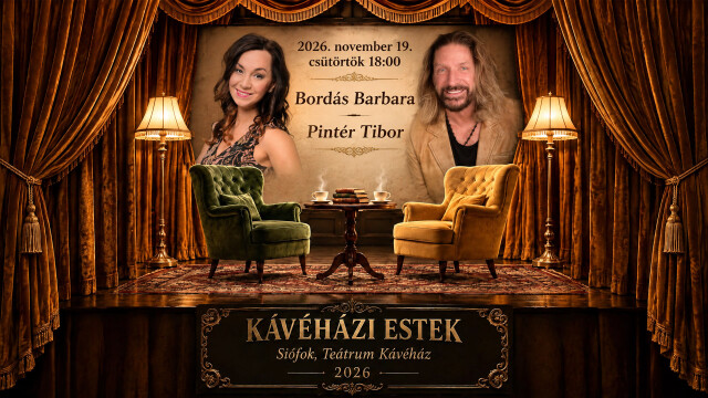Kávéházi estek – Bordás Barbara és Pintér Tibor