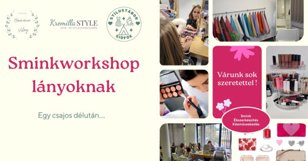 Sminkworkshop lányoknak