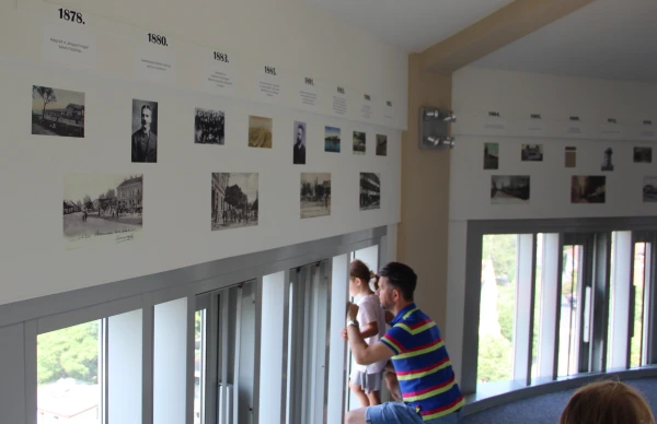 Ide repít a panorámalift: két kiállítás a Víztorony tetején