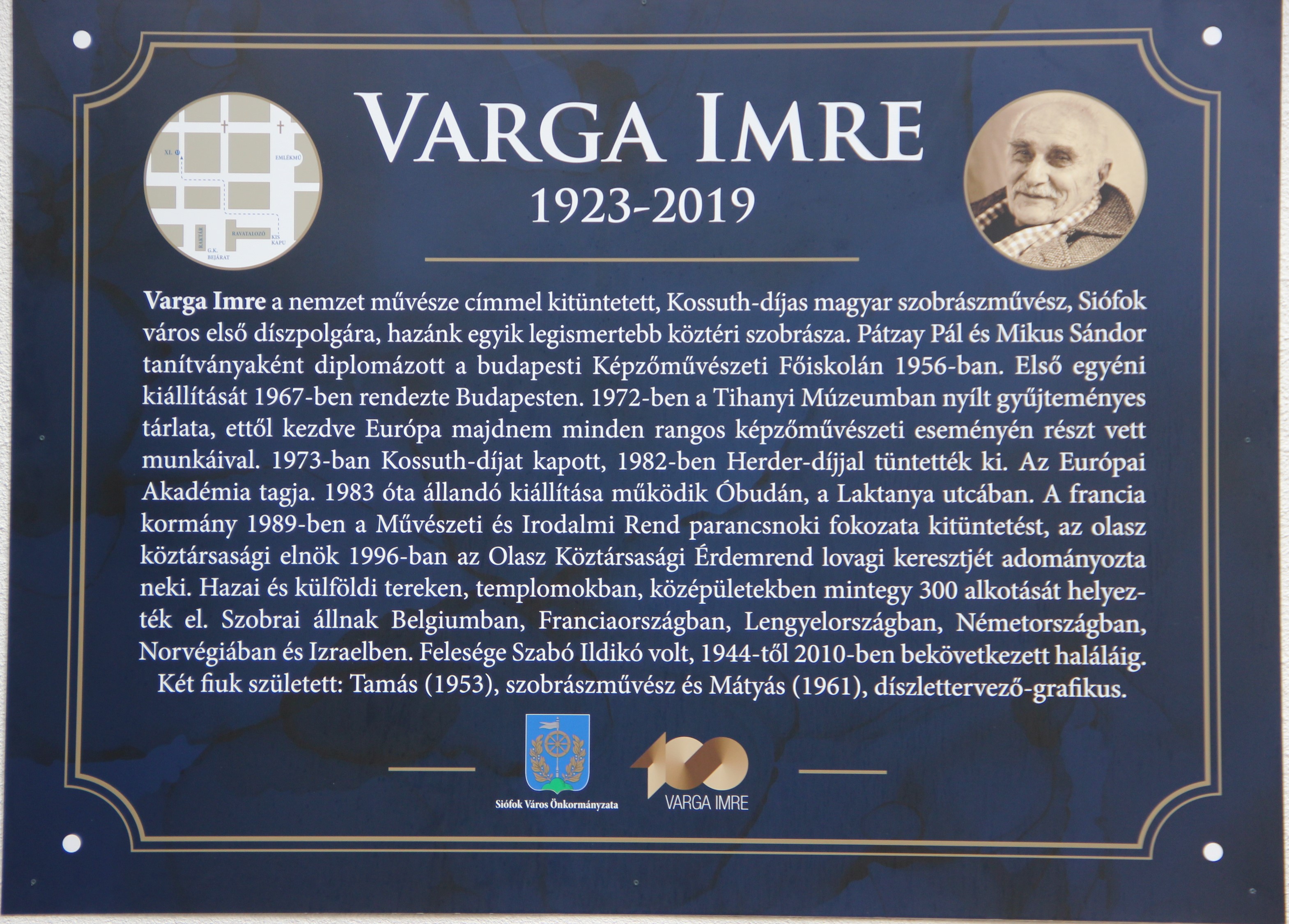 Varga Imre 100