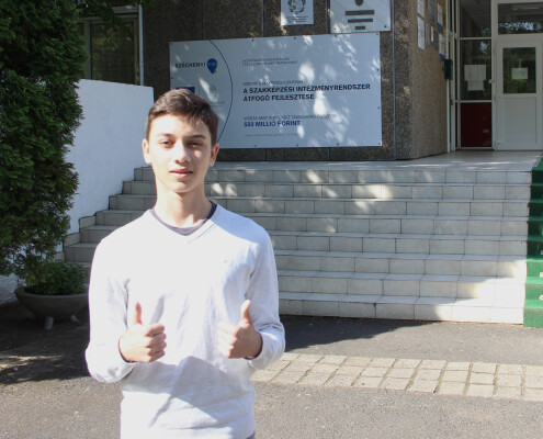 Siófok első roma-ösztöndíjas diákja