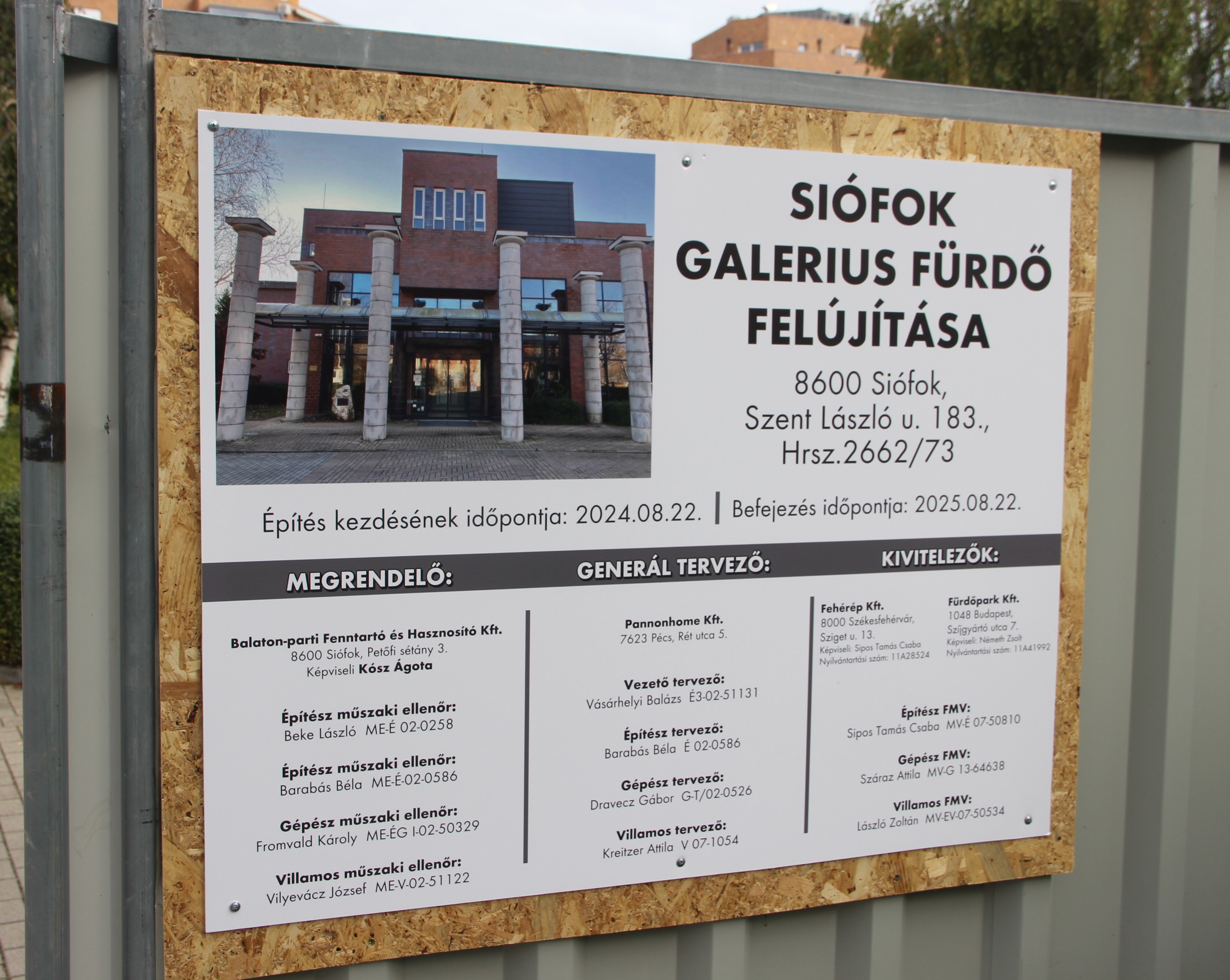 „Sziklamászók” a Galerius fürdőben