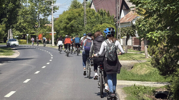 Tekerj a zöldben, Siófok-közelben!