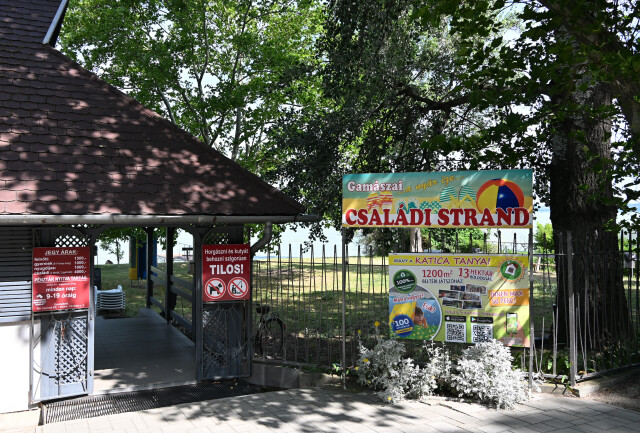 A gamászai strandot is visszaveszi a város